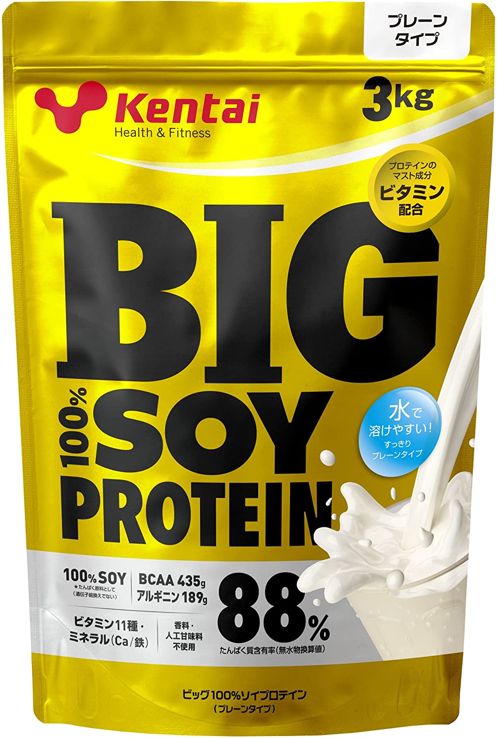 BIG 100%SOYプロテイン 3kg